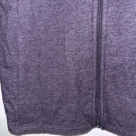 Tuff Athletics Womens Asymmetrical Full Zip Jacket XL 55% Cotton 38% Polyester P - Picture 5 of 9